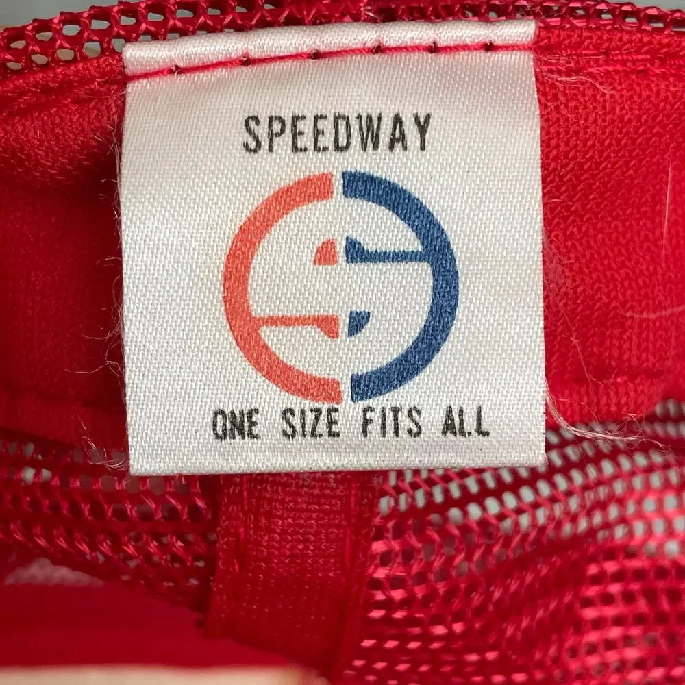 Vintage Jerry’s Sub Shop Red Foam Mesh Trucker Snapback Hat Maryland Base